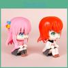 Bocchi The Rock Pvc Anime Characters Gotoh Hitori And Kita Ikuyo Sitting Model Toys For Collectors