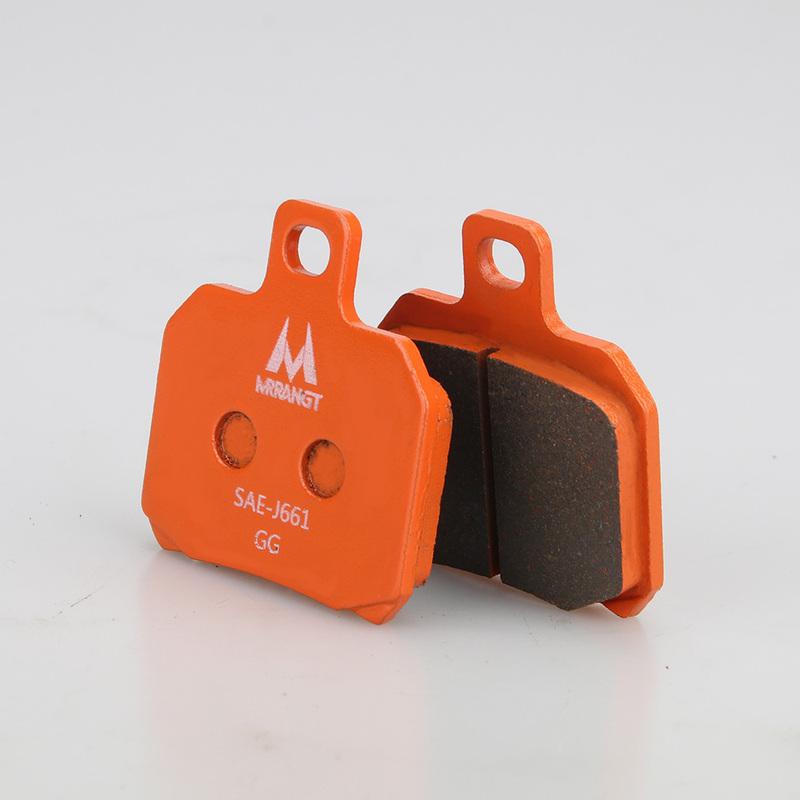MRRANGT Low Noise High Performance Motorbike Ceramic Brake Pads Set Fit for CFMOTO 800MT 800NK 700CL-X 700MT 675SR 675NK 500SR