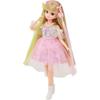 Takara Tomy Licca-chan Doll Extellicachan Pink Outfit Dress-Up Toy for Kids 3 Years and Up