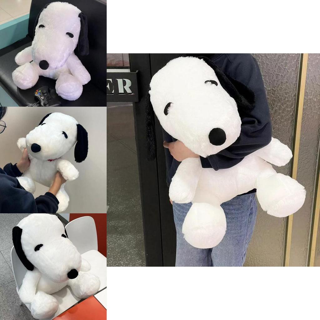 Übergroßes Snoopy Hund Plüschkissen für Bett Perfektes Geschenk für Freundin und Kinder