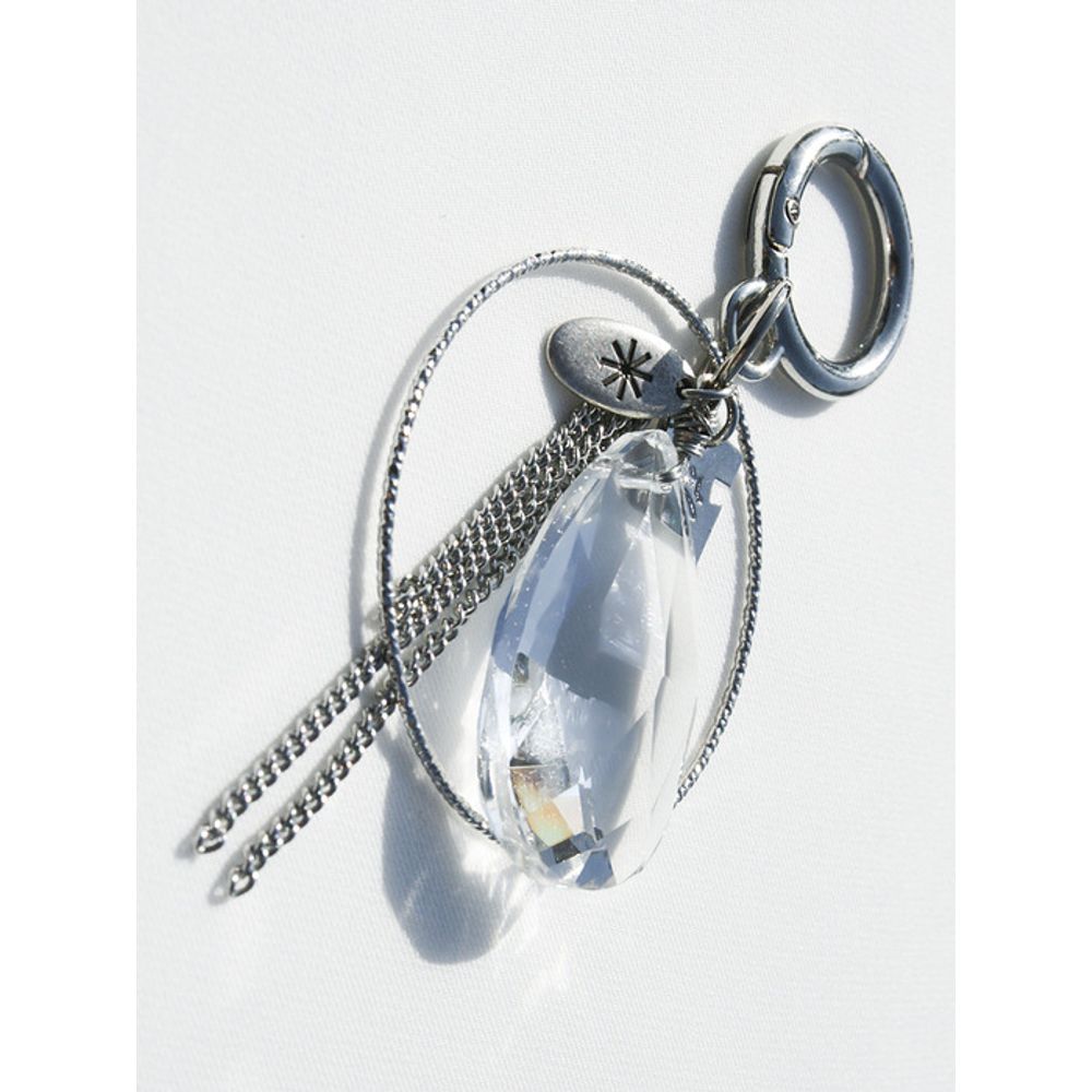 SIMILLENT O-GLOWDROP KEYRING_Clear