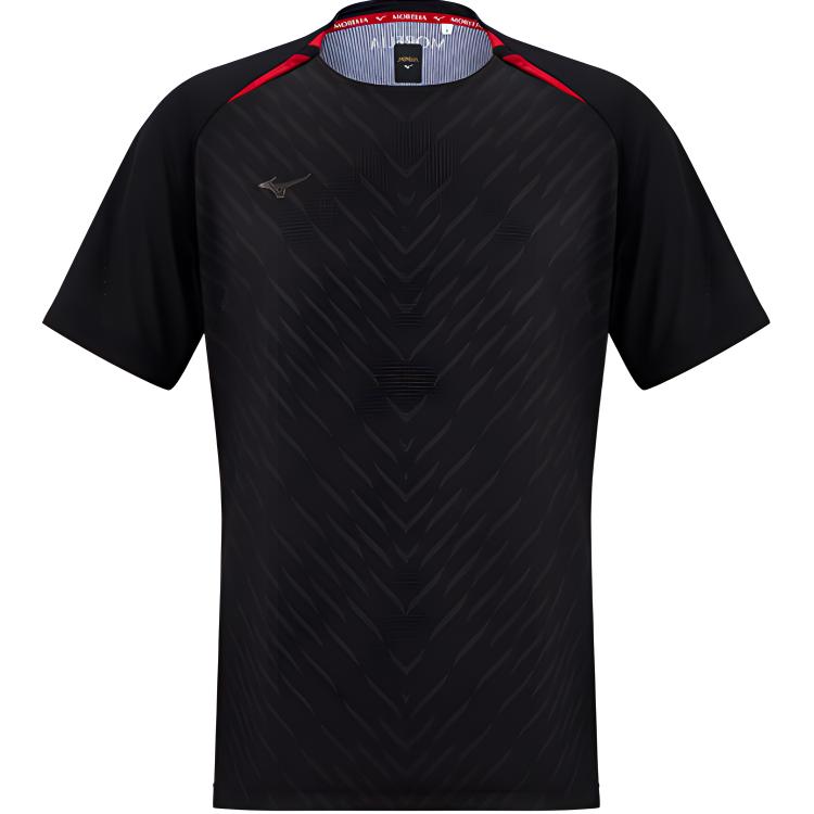 

Mizuno Performance Series Pullover Round Neck Comfortable Short Sleeve T-Shirt Men Tops Black P2MAB002-09 S