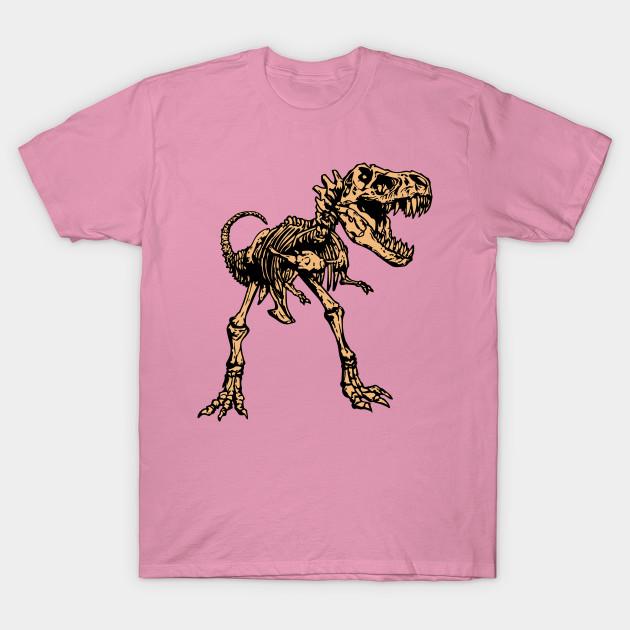 T Shirt Women Dinosaur Trex Skeleton For Kids Cool Halloween Par Harajuku Print Kawaii Tshirt Summer Short Sleeve Female T-Shirt Top Tee