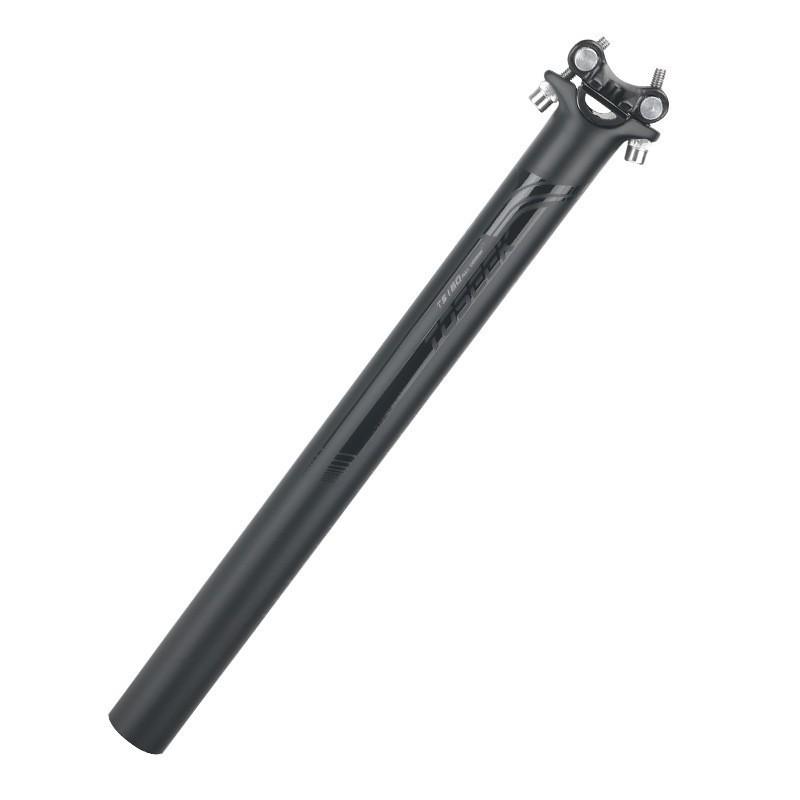 Carbon Fiber Bicycle Seat Post Road Mountain Bikes Glossy Finish Lightweight Sturdy