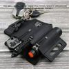 EDC Tactical Tool Holster Retro Outdoor Tool Belt Bag Sports Belt Bag Knife Holster Flashlight Holster