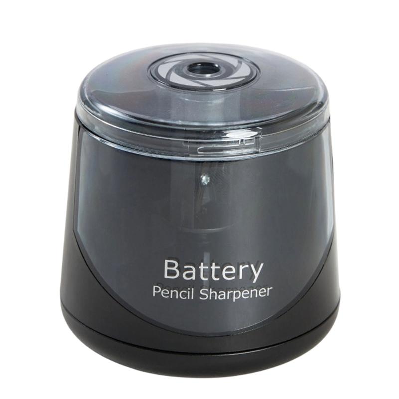 Electric Pencil Sharpener Battery Operated Pencil Sharpener with Clear Sharvings Container For Artist Student Children