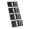 4PCS RV Refrigerator Airing Clip Device Card Fridge Door Prop Clips To Prevent Build Up and Odor