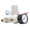  Compressor Pressure Regulator 1/4 Inch NPT  Pressure Regulator with 0‑1MPa Gauge for Pneumati