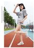 Shuangxing Women's Breathable Mesh Walking Sneakers