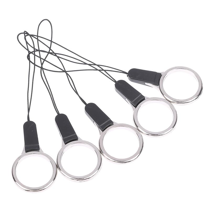 5Pcs High Quality Mobile Phone Finger Ring Holder Lanyard Fashion Smartphone Strap Cell Phone Accessory