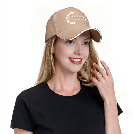 Turning Point USA Charlie Kirk Hat Unisex Adjustable Baseball Cap for Men Women Vintage