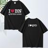 Love Bn Quevedo  Fashion T Shirt Men Women Fashion Loose Funny Oversized 100% Cotton Short Sleeve Summer Print Unisextops