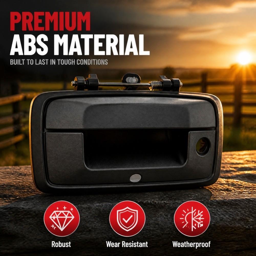 Black Tailgate Handle for Silverado 2014‑2015 /Sierra 2014‑2015 Rear Component Swap