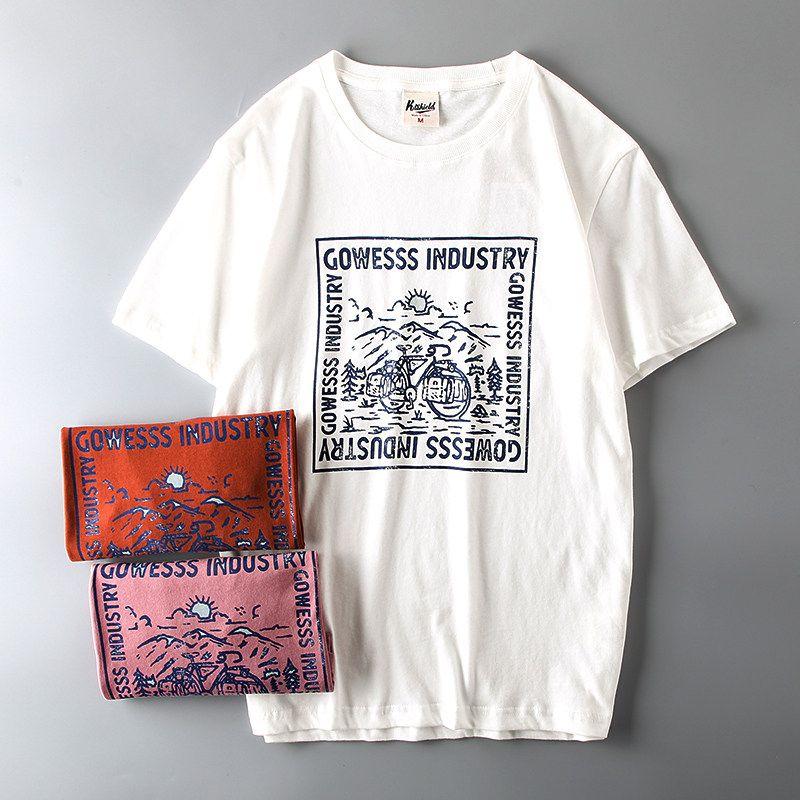 Trendy Cut Label Fashion Short Sleeve Hong Kong Style Street T-Shirt