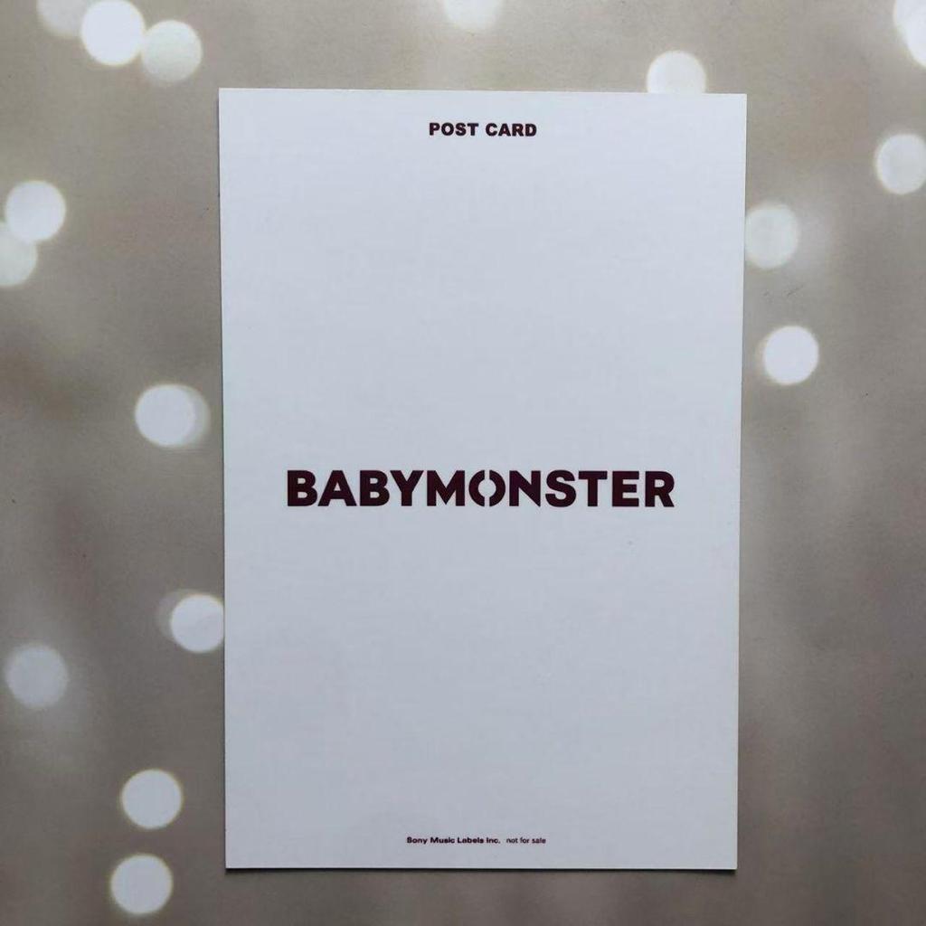 [USED] BABYMONSTER Asa 5/11 Lottery B Prize Postcard