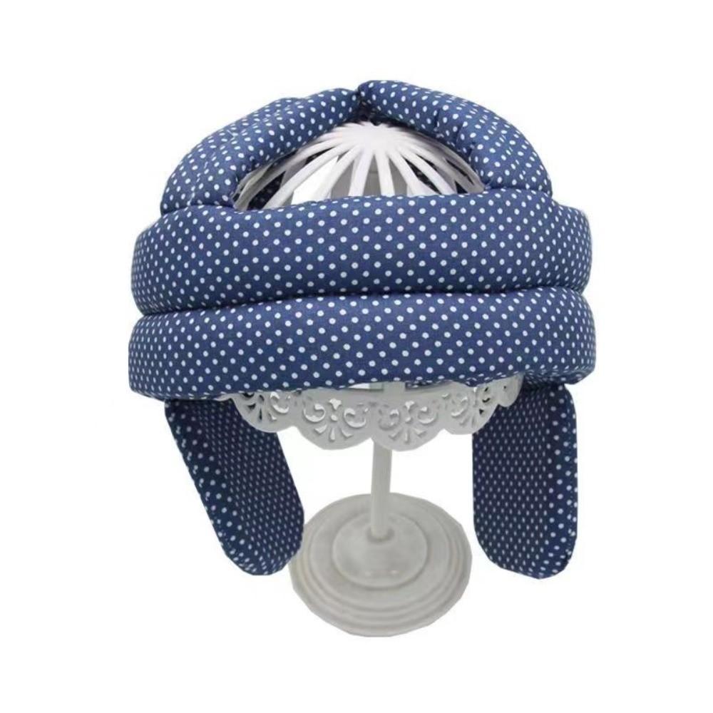 Atmungsaktiver Baumwoll-Anti-Sturz-Helm für ältere Menschen, Schwammgepolsterte Anti-Sturz-Sicherheitsmütze, für drinnen, Freizeit