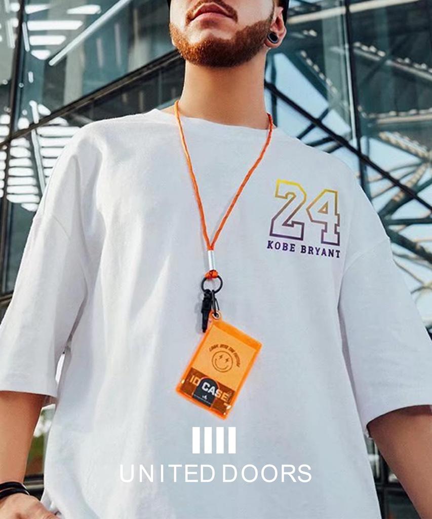 The Doors Men's Lakers Los Angeles Kobe Short Sleeve T-Shirt, Round Neck, Stylish, Size XL, Black, 5S-D18-BKXL