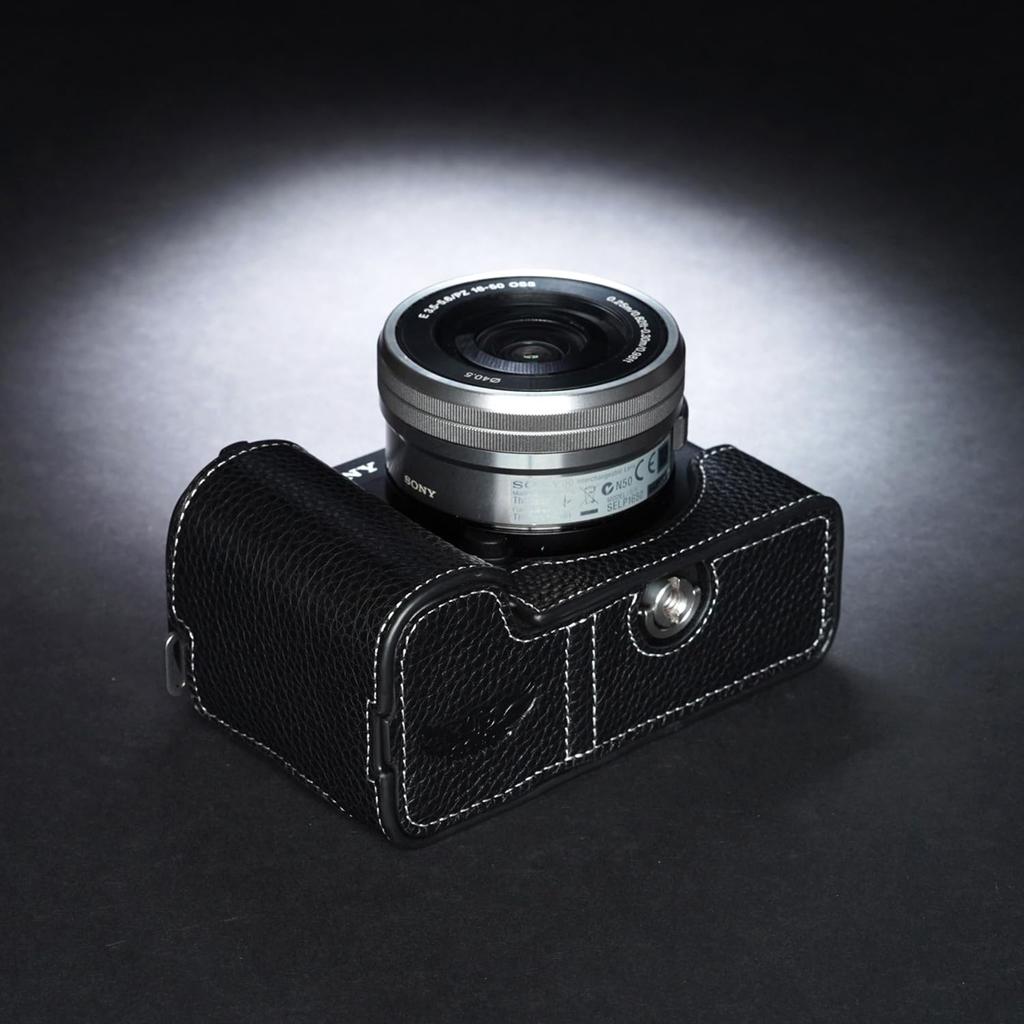 TP Original Body Half Case Schwarz für SONY VLOGCAM ZV-E1