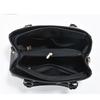 Soft Premium PU Leather Ladies Handbag With Delicate Embroidery, All-Match Multiway Shoulder Crossbody Daily Bag For Mature Women