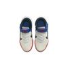 Nike Team Hustle D10 FlyEase Grade School 'White Game Royal' (Unisex) Summit White / Game Royal / Bright Crimson / Midnight Navy