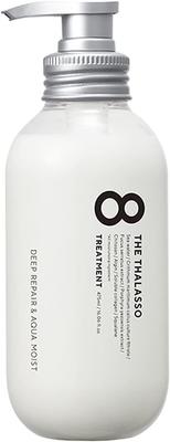 Eight Za Thalasso Deep Repair Aqua Moist Serum Treatment Hair Care Aqua White Floral Scent Made In Japan 475ml &