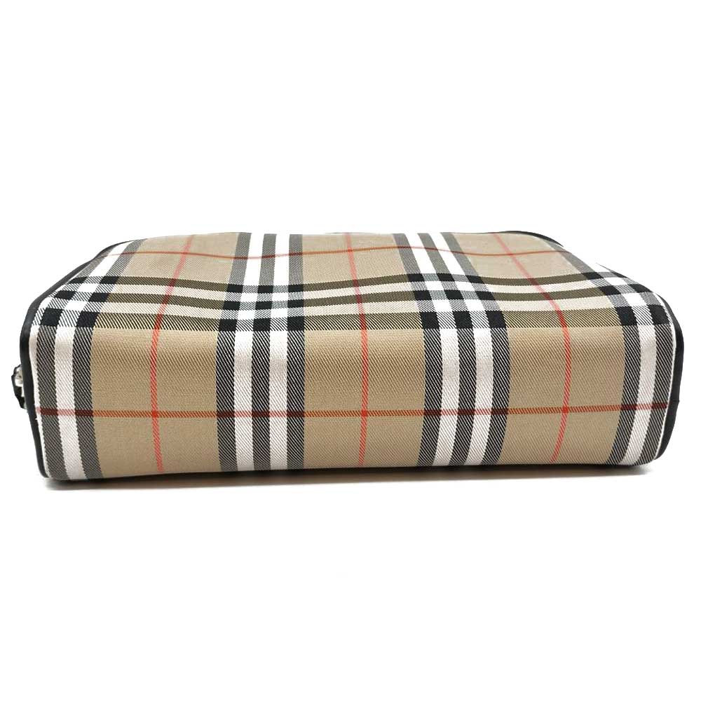 Used BURBERRY Nova CheckPouch canvas Women