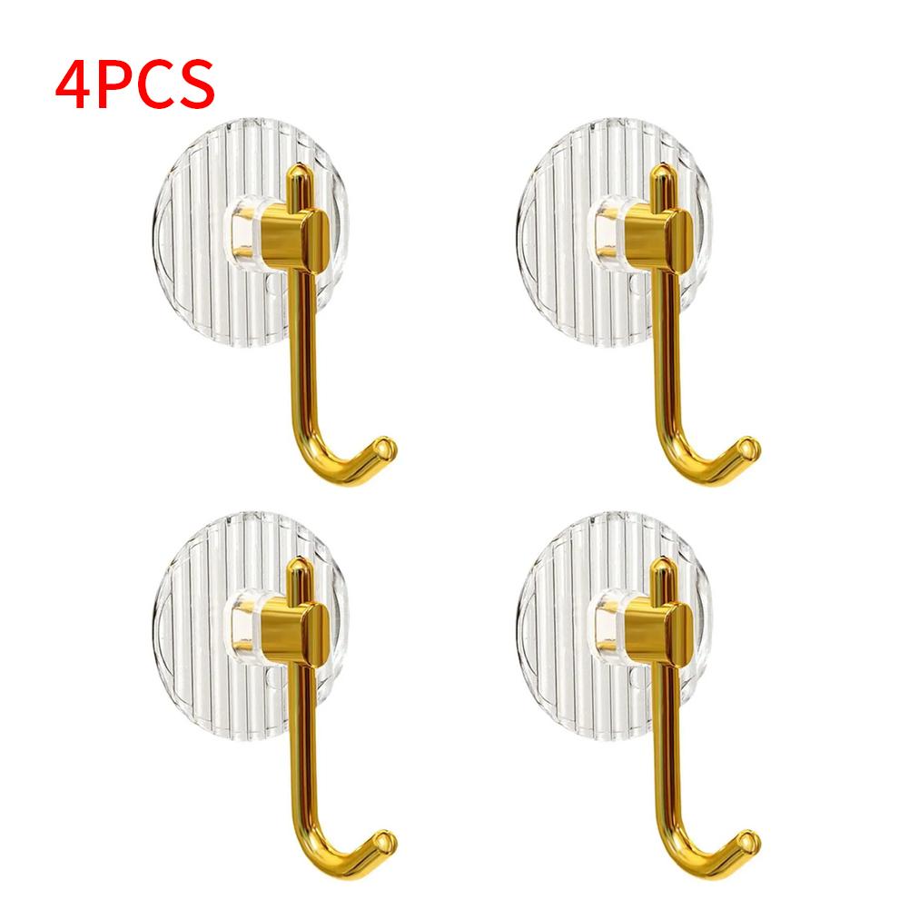 Self Adhesive Acrylic Wall Hooks Waterproof Towel Hooks For Bathroom Shower Home Organization For Luxury Design Strong Hold