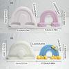 Silicone Candle Molds Rainbow Bridge Shaped Silicone Clay Moulds Resin Casting Mold Silicone Material Home Decorations