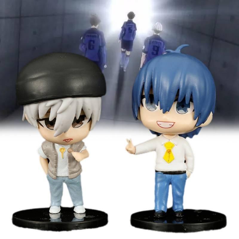 Detailed 8.5cm Blue Prison Anime Figurines High-quality Pvc Collectible Toys