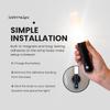 LED Rechargeable Wall Lamp Warm Light Night Light Sensor For Living Room Hallway Stairwell Bedroom Indoor Lighting Fixtures