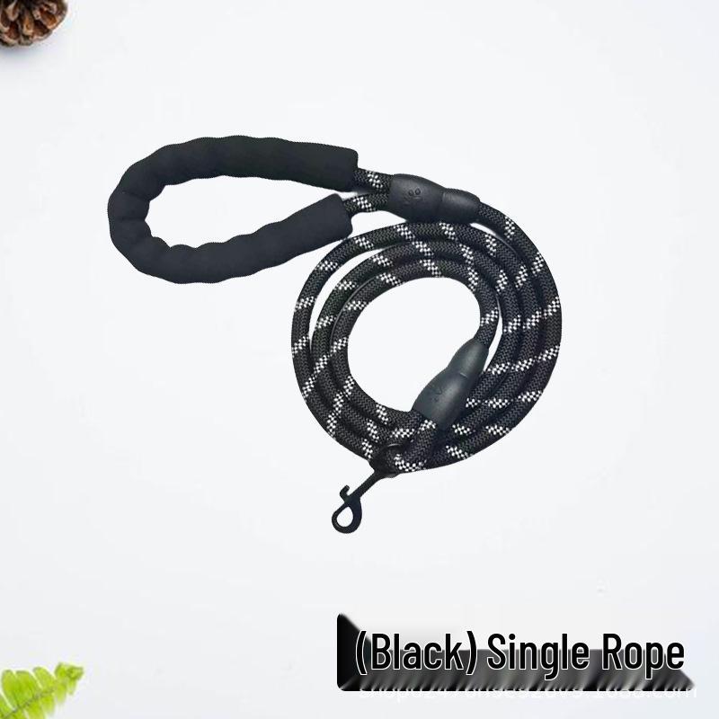 Reflective Adjustable Harness and Leash for Medium to Large Dogs - Outdoor Pet Supplies