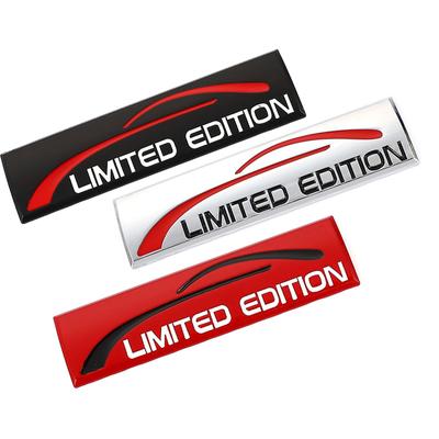 Kreativer 3D-Autoaufkleber aus Metall, Chrom, limitierte Edition, Emblem, Abzeichen