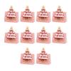 Holiday Gift Exchange Supplies 10 Pcs 3D Christmas Tree Greeting Cards, Postcards Festive Cards for Relatives Friends Bulk New Year, Winter Xmas Party