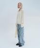 Daiaegeuneol Boucle Collar Knit Cadigan (Ivory)