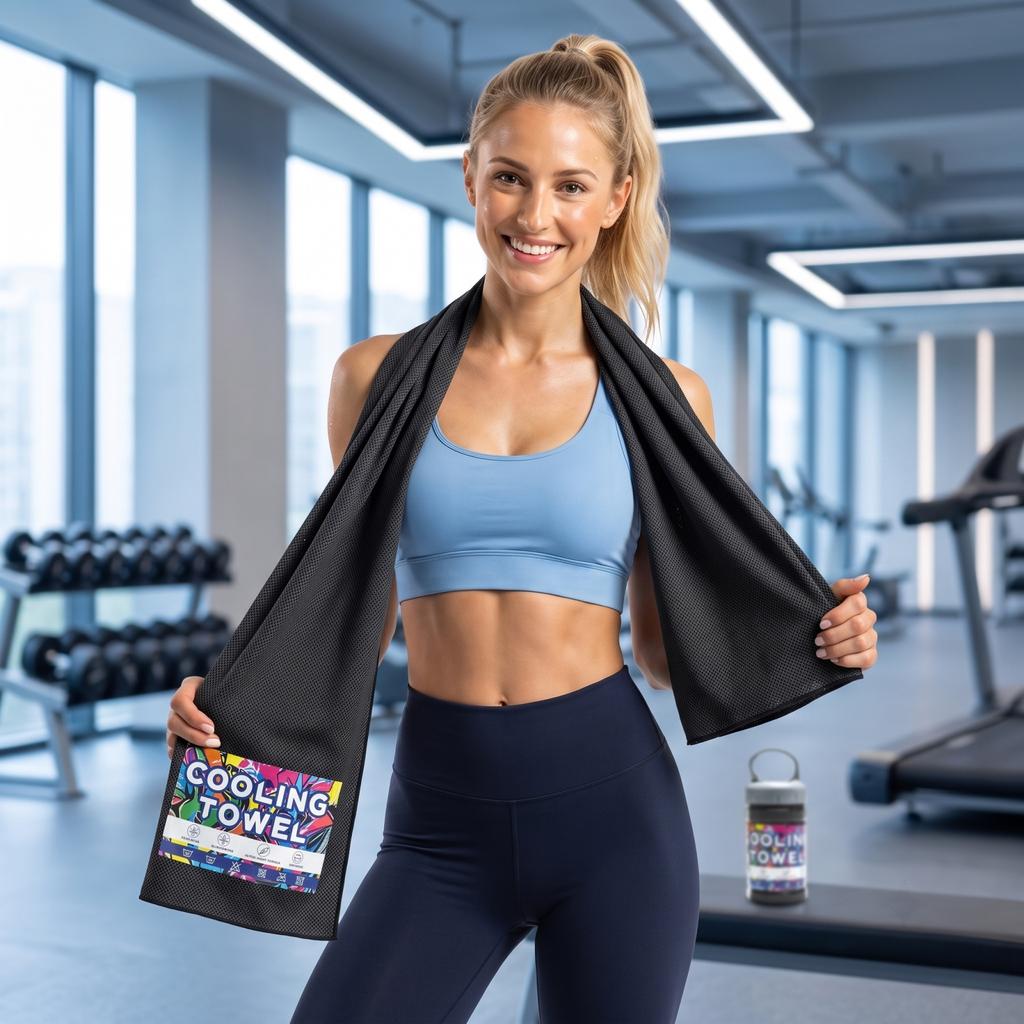 Sports Towel Quick Silk for Summer Gym Yoga Sweat Absorbent