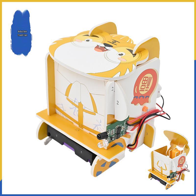 KT Board Smart Infrared Trash Can for Student Science Experiments