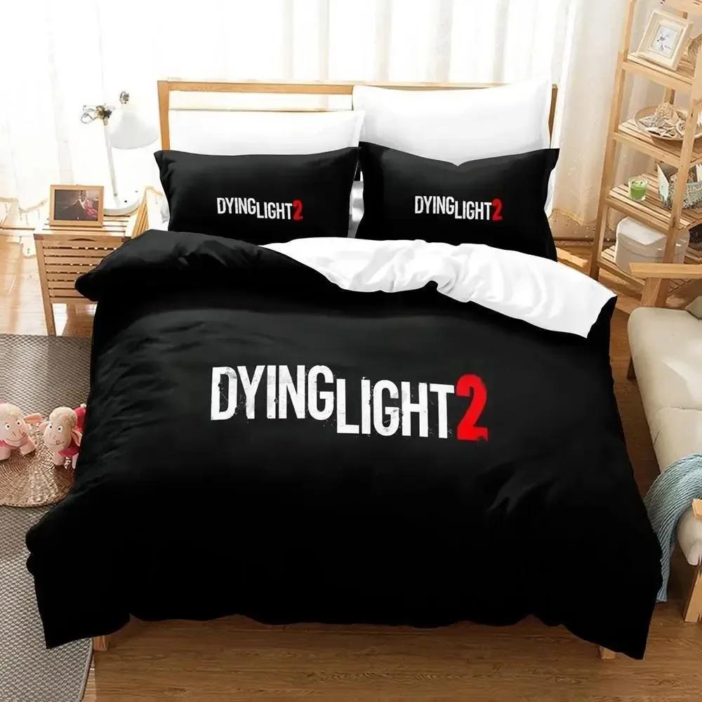 

Одеяло 3D Игра Dying Light 2 Stay Human Комплект постельного белья Печатный комплект для кровати Односпальный Двуспальный Queen Super King Size Comforter (quilt)-EU Single(135*200cm)3pcs