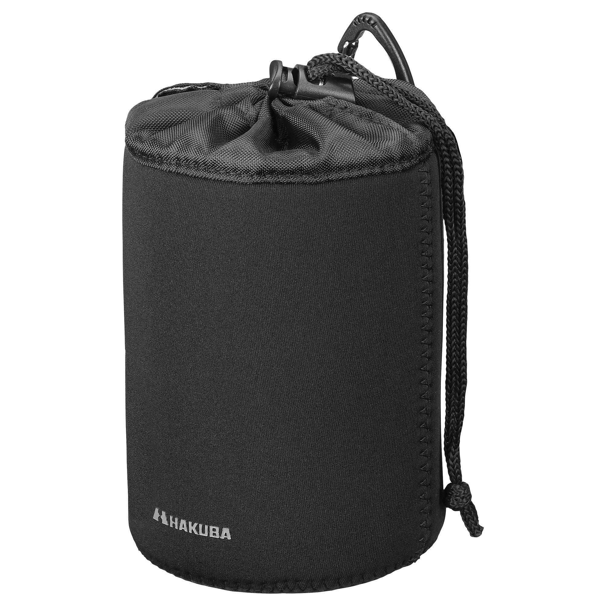 

Hakuba Slim Fit 02 Replacement Lens Lens Case, Pouch, 90-130mm, Black, KLP-S02-9013 чорний