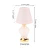 1/12 Dollhouse Miniature Desk Lamp Led Lamp Bedside Lamp Model Doll Home Simulation Table Lamp Furniture Decoration Toy