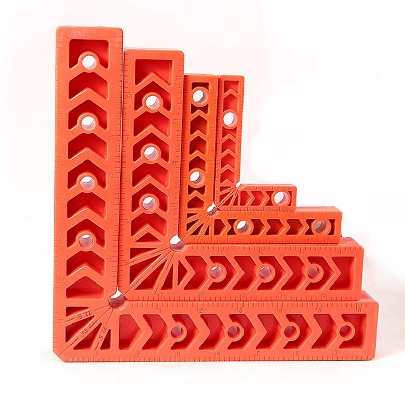 90 Degree Professional Positioning Square Woodworking Right Angle Clamp Precision Clamping Tool for Picture Frames/Boxes/Cabinet