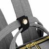Fabric Backpack PTN ALFA-5288 Gray