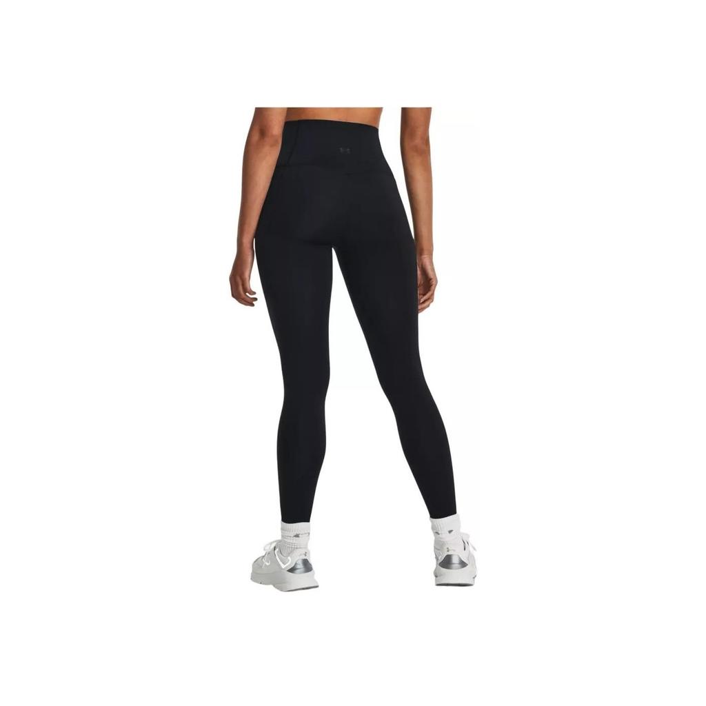 Under Armour Solid Color Casual Mid-Rise Slim Fit Sports Pants Women pants Black 1382528-001