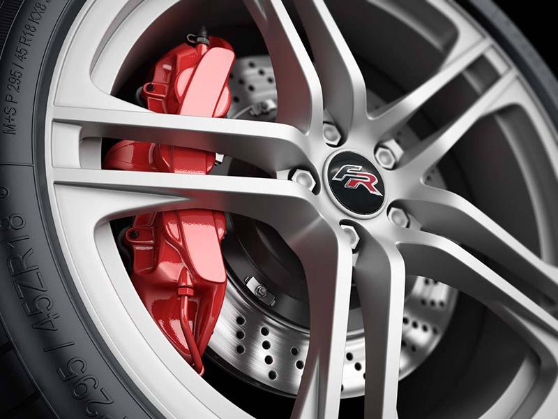 vhzh5 4Pcs Car Wheel Center Hub Cap Badge Tire Rim Covers Sticker For Seat FR Leon Ateca Arosa Exeo Ibiza Cupra MK1 Toledo Accessories