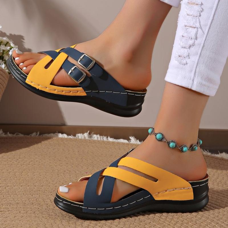 New Fashion  Sandals Women Summer Lightweight Soft Platform Sandals Women Shoes Luxury Designer Shoes