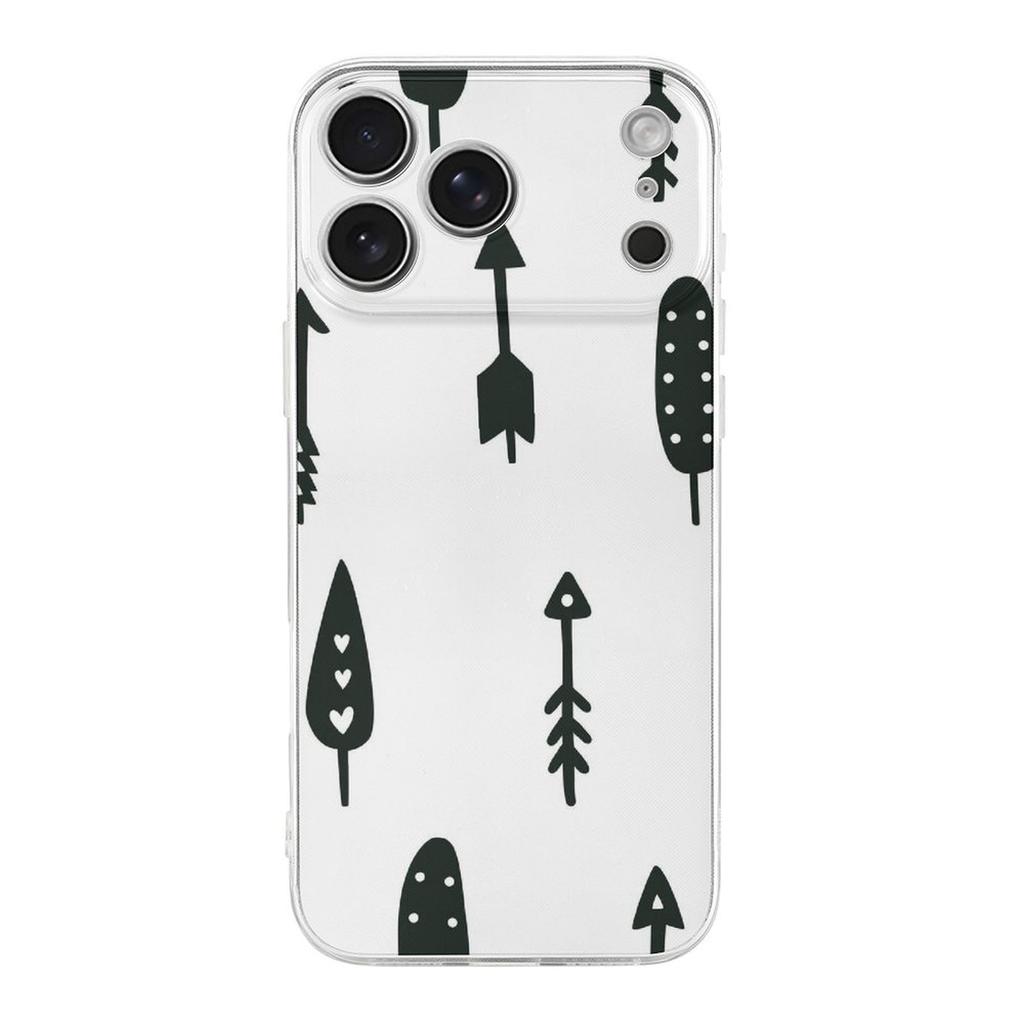 1 balení pro iPhone 17/17Air/17Pro/17ProMax TPU pouzdro na telefon s měkkým TPU tlumením, dotykem proti otiskům prstů, designem Slim Fit, ochranným nárazníkem fotoaparátu