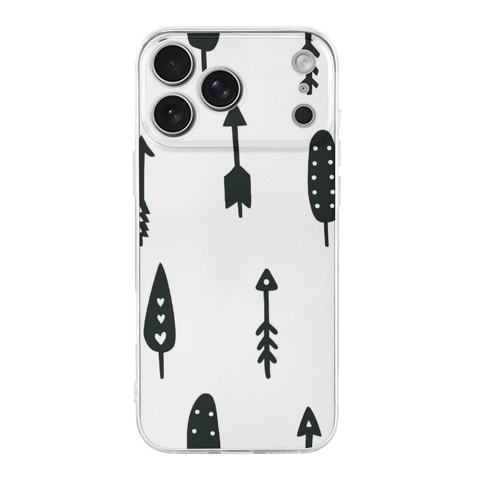 

1 Pack For Iphone 17/17Air/17Pro/17ProMax Tpu Phone Case With Soft Tpu Cushioning, Anti-Fingerprint Touch, Slim Fit Design, Protective Camera Bumper IPHONE-17ProMax белый