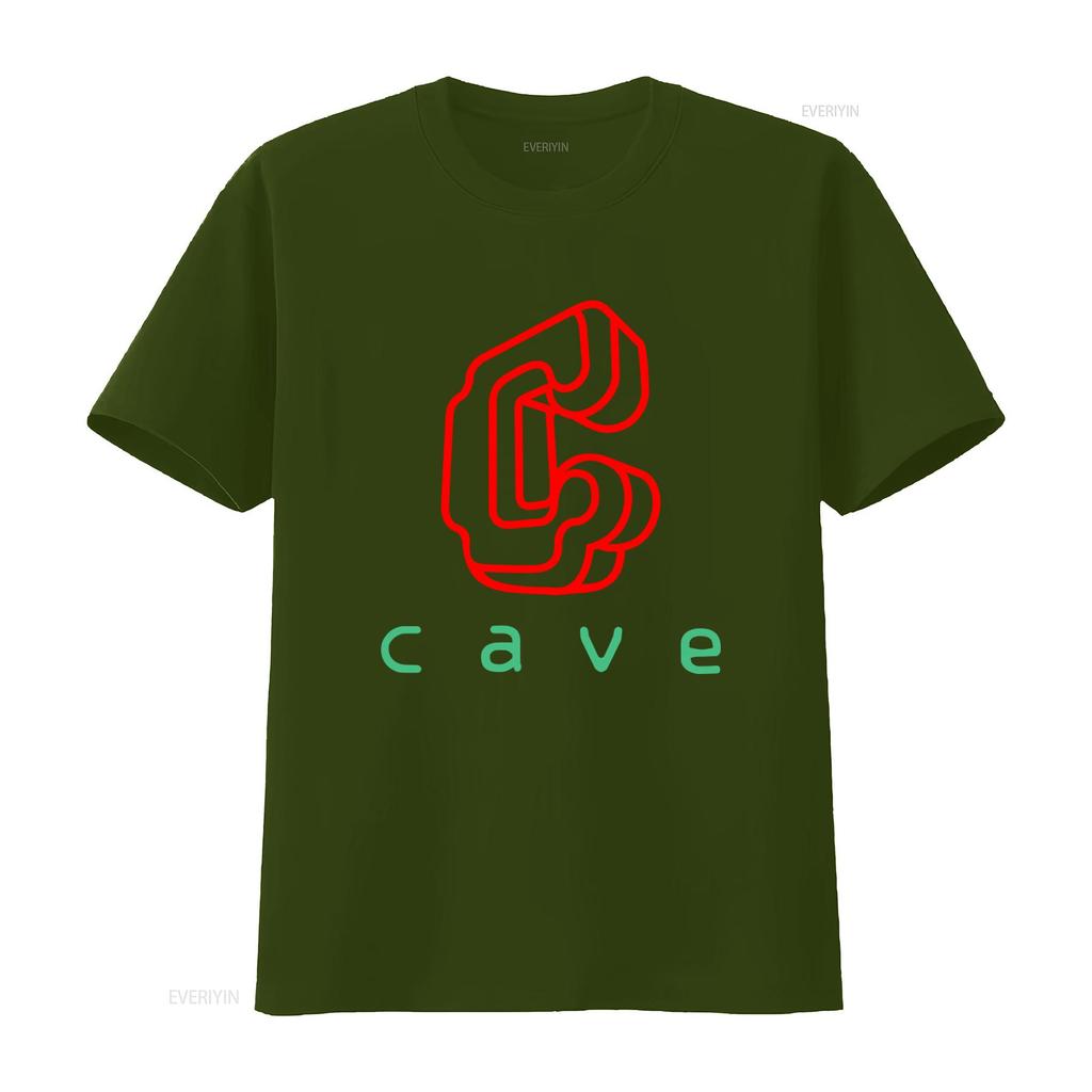 Cave Shmup Arcade Logo Tričko pro Retro Herní Styl vintage Vyprané designové oblečení grafika Ležérní Horní díl Pro Každodenní Nošení Měkké