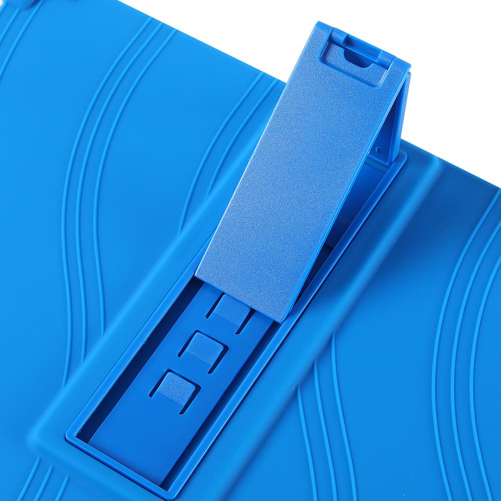 Para iPad Pro 13 (2024)/Ar 13 (2025)/(2024) Capa de Silicone com Suporte Capa Protetora Robusta