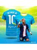 26 AI Nový Neymar # 10 Módní fotbalový dres pro muže a děti Letní párty styl Rychleschnoucí Dárek s krátkým rukávem pro dospělé
