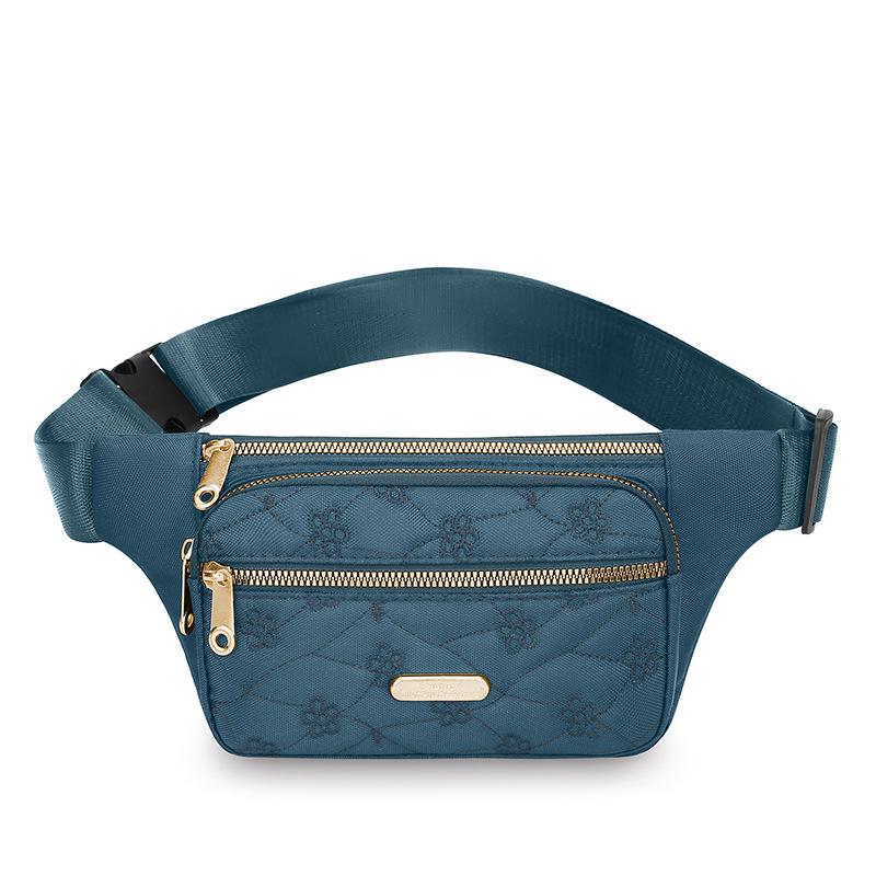 Fashion Purse Multifunctional Sports Men's Wear-resistant Large Capacity Mobile Phone Bag Outdoor Site Business Cashier Shoulder Bag